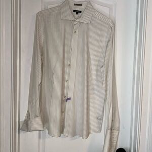 Express Men’s Long Sleeve Dress Shirt Large 16-16 1/2